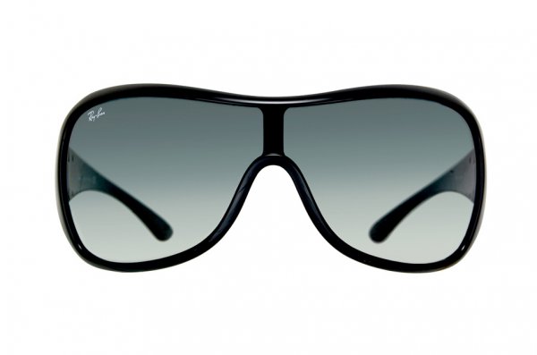   Ray-Ban Highstreet RB4099-601-8G Black | Poly. Gradient Grey