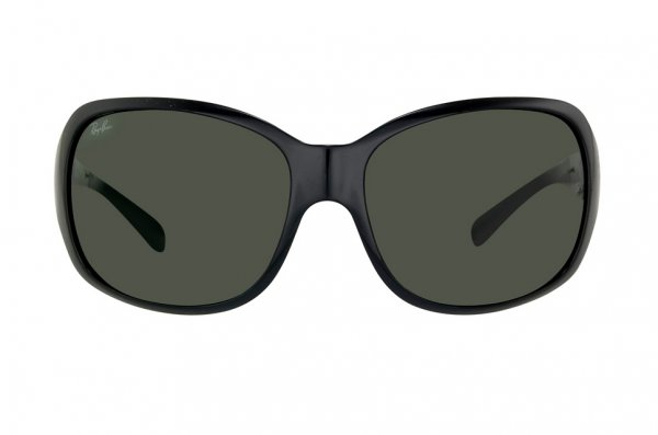   Ray-Ban Highstreet RB4118-601 Black | Natural Green (G-15XLT)