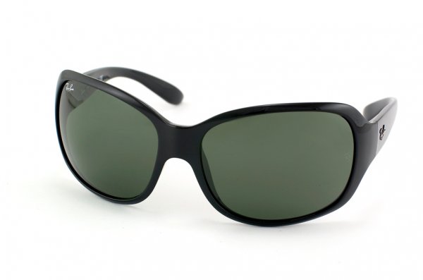   Ray-Ban Highstreet RB4118-601 Black | Natural Green (G-15XLT)