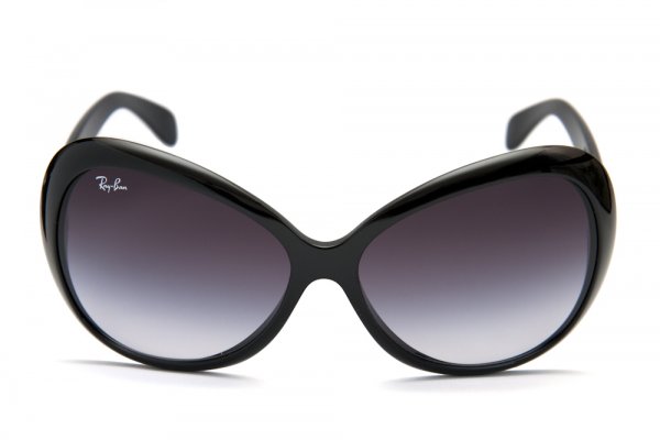 Sunglasses Ray-Ban Highstreet RB4127-601-8G Black/Poly. Gradient Grey