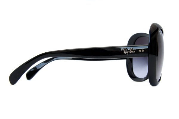Sunglasses Ray-Ban Highstreet RB4127-601-8G Black/Poly. Gradient Grey