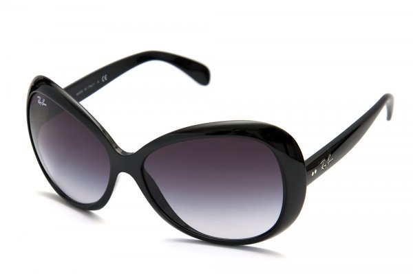 Sunglasses Ray-Ban Highstreet RB4127-601-8G Black/Poly. Gradient Grey