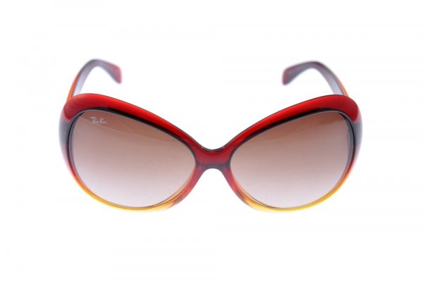   Ray-Ban Highstreet RB4127-781-13 Red Faded Yellow | Poly. Gradient Grey