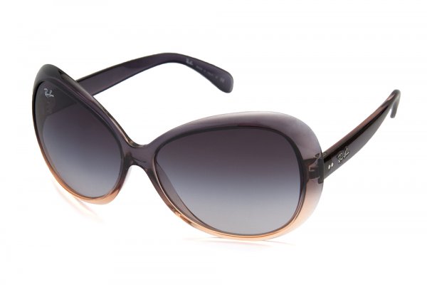   Ray-Ban Highstreet RB4127-783-8G Grey Faded Orange/Poly.Gradient Grey