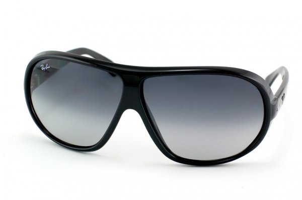   Ray-Ban Highstreet RB4129-601-8G Black/APX Gradient Grey