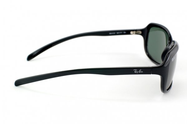   Ray-Ban Highstreet RB4131-601-71 Black| Grey/Green