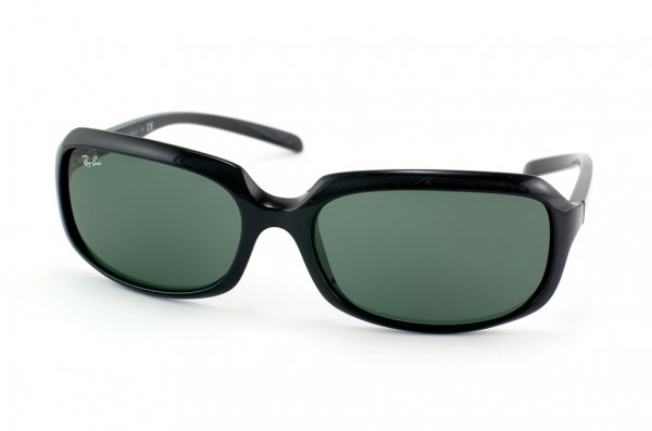   Ray-Ban Highstreet RB4131-601-71 Black| Grey/Green