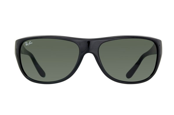   Ray-Ban Highstreet RB4138-601 Black | Natural Green (G-15 XLT)
