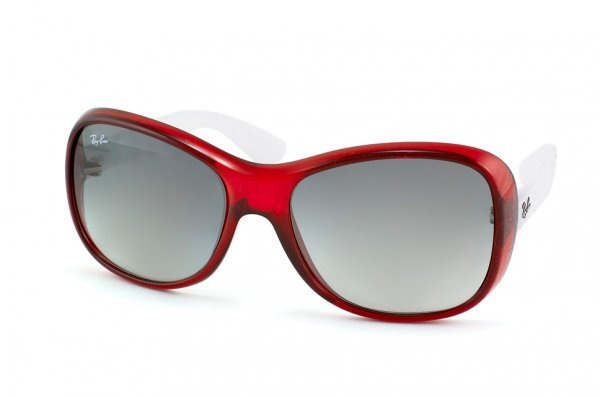   Ray-Ban Highstreet RB4139-761-11 Bordeaux/Ice temple/Poly. Gradient Grey