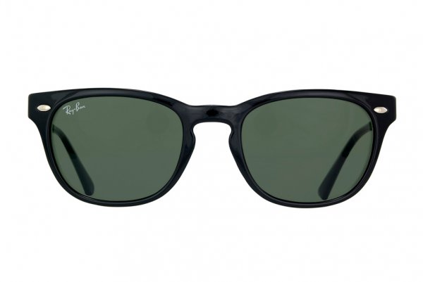  Ray-Ban Highstreet RB4140-601 Black/Natural Green (G-15XLT)