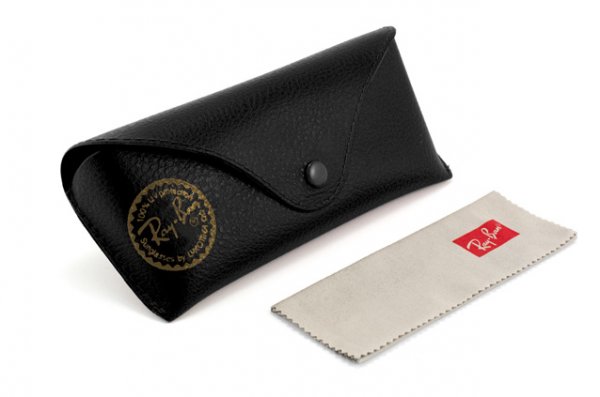   Ray-Ban Highstreet RB4140-601 Black/Natural Green (G-15XLT)