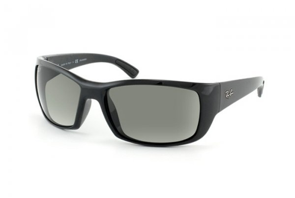   Ray-Ban Highstreet RB4149-601-58 Black | Natural Green Polarized