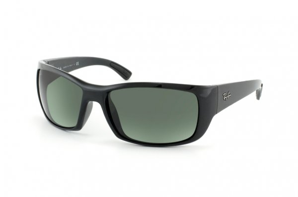   Ray-Ban Highstreet RB4149-601 Black | Natural Green (G-15XLT)