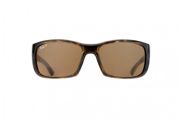   Ray-Ban Highstreet RB4149-710-57 Dark Havana | Natural Brown Polarized