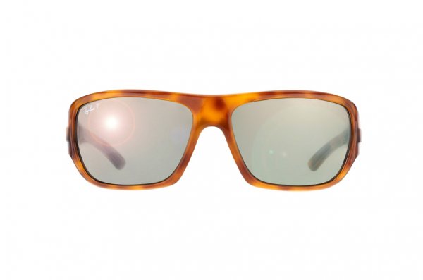   Ray-Ban Highstreet RB4150-803-M4 Yellow Avana | Polarized Green GSM