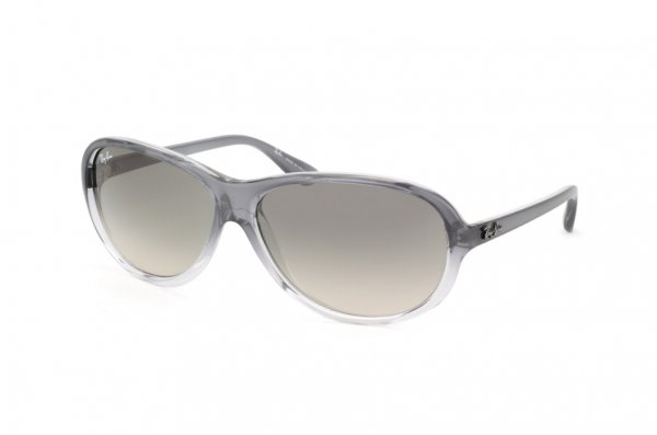  Ray-Ban Highstreet RB4153-818-32 Gray Gradient Transparent | Gradient Grey