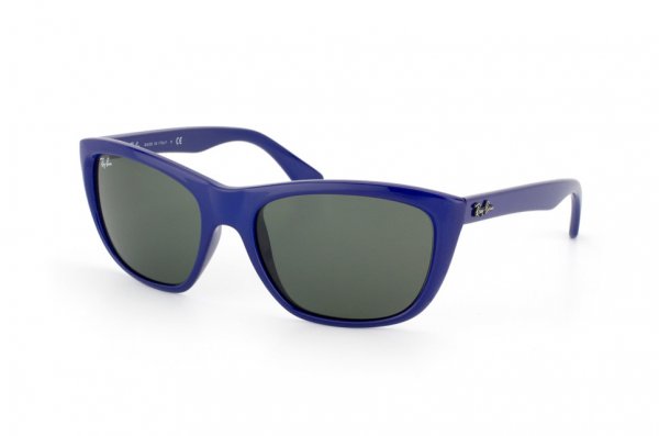   Ray-Ban Highstreet RB4154-819 Blue/Natural Green (G-15XLT)