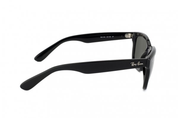   Ray-Ban Highstreet RB4159-601-58 Black / Natural Green Polarized