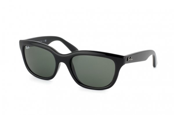   Ray-Ban Highstreet RB4159-601 Black/Natural Green (G-15XLT)