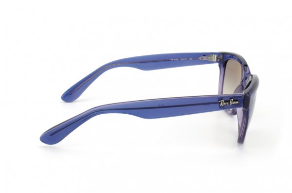   Ray-Ban Highstreet RB4159-820-51 Transparent Blue Faded Violet | Gradient Grey
