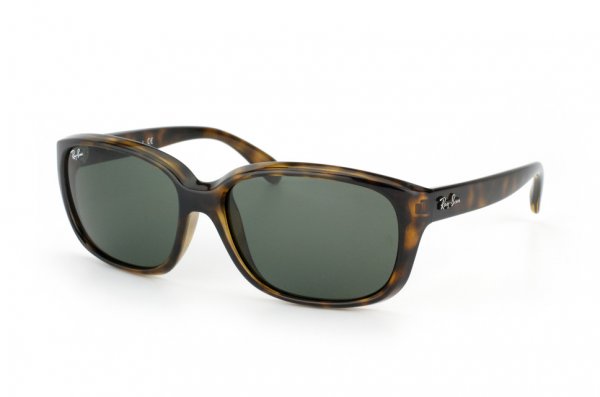   Ray-Ban Highstreet RB4161-710 Tortoise/Natural Green (G-15XLT)
