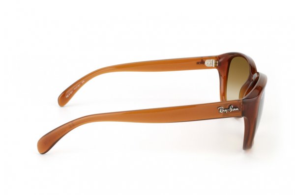   Ray-Ban Highstreet RB4161-717-51 Light Brown/Faded Brown