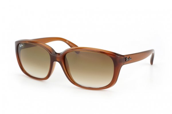   Ray-Ban Highstreet RB4161-717-51 Light Brown/Faded Brown
