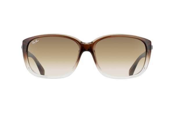   Ray-Ban Highstreet RB4161-821-51 Brown Faded Transparent/Faded Brown