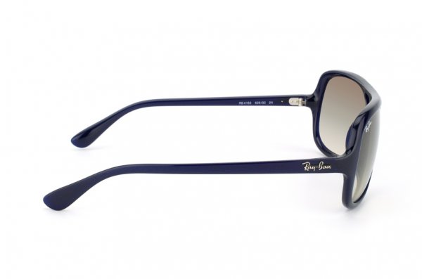 Sunglasses Ray-Ban Highstreet RB4162-629-32 Shiny Blue | Gradient Grey