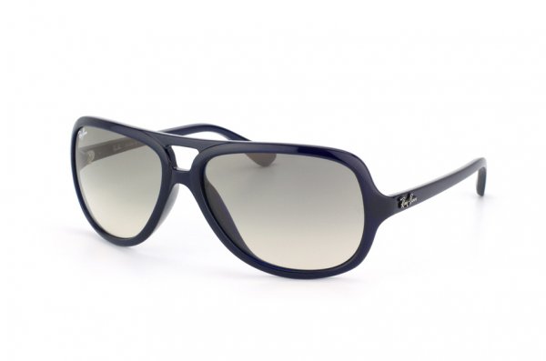 Sunglasses Ray-Ban Highstreet RB4162-629-32 Shiny Blue | Gradient Grey