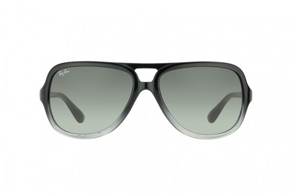 Sunglasses Ray-Ban Highstreet RB4162-842-71 Black Faded Grey | Grey/Green
