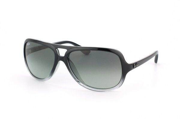 Sunglasses Ray-Ban Highstreet RB4162-842-71 Black Faded Grey | Grey/Green