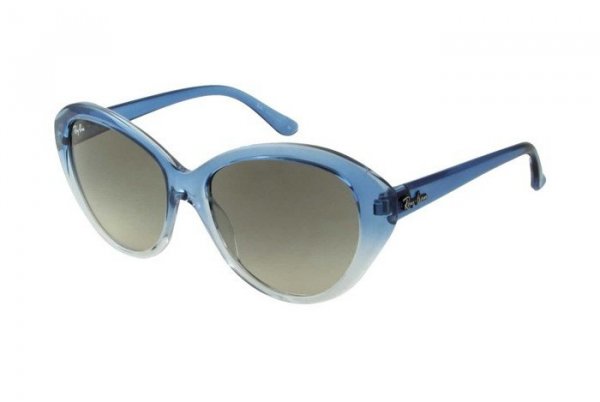   Ray-Ban Highstreet RB4163-841-32 Blue Faded Transparent | Gradient Grey