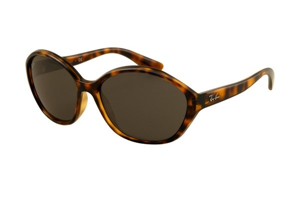   Ray-Ban Highstreet RB4164-710-71 Dark Havana | APX Grey/Green