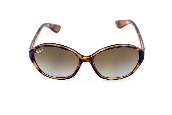   Ray-Ban Highstreet RB4164-710-T5 Dark Havana | Poly. Brown Polarized