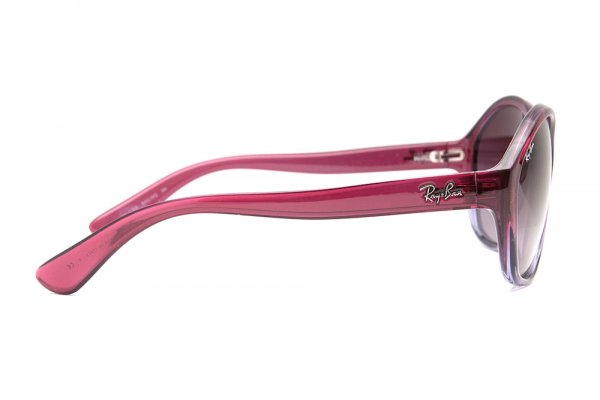   Ray-Ban Highstreet RB4164-845-4Q Fuchsia Faded Lilac | Violet Faded Grey