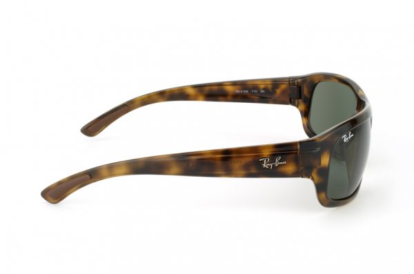   Ray-Ban Highstreet RB4166-710 Havana | Natural Green (G-15XLT)