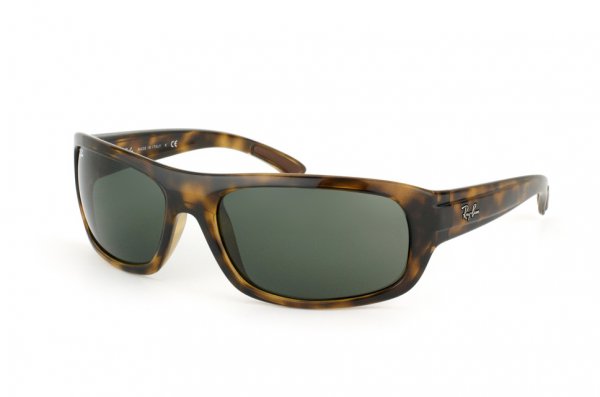   Ray-Ban Highstreet RB4166-710 Havana | Natural Green (G-15XLT)