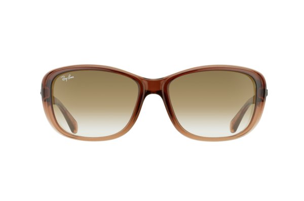   Ray-Ban Highstreet RB4174-857-51 Brown Faded Light Brown Gradient | Faded Brown