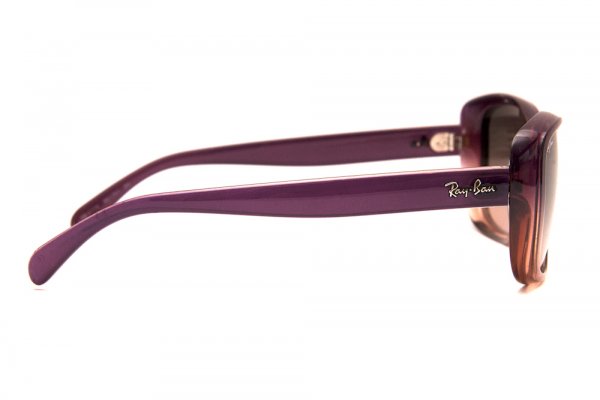   Ray-Ban Highstreet RB4174-861-N1 Violet Faded Salmon/Grey Faded Pink