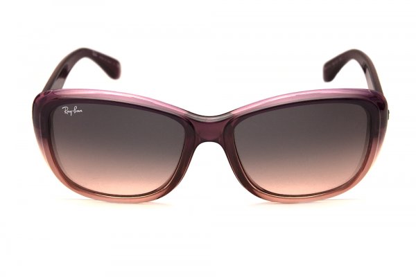   Ray-Ban Highstreet RB4174-861-N1 Violet Faded Salmon/Grey Faded Pink