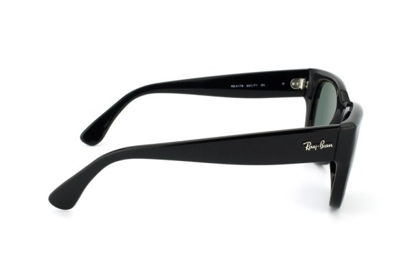   Ray-Ban Highstreet RB4178-601-71 Black | Poly Grey/Green