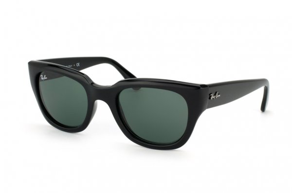   Ray-Ban Highstreet RB4178-601-71 Black | Poly Grey/Green
