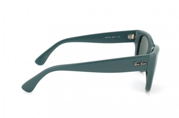   Ray-Ban Highstreet RB4178-891-71 Matte Green Sage | Grey/Green