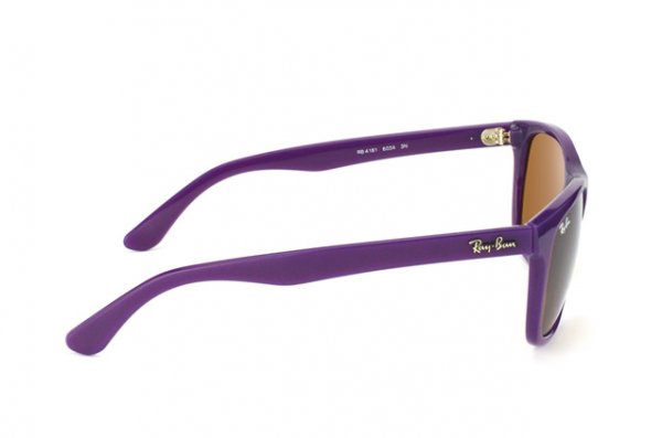   Ray-Ban Highstreet RB4181-6034 Violet  |  Brown (B-15XLT)