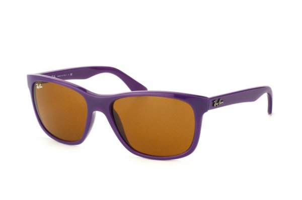   Ray-Ban Highstreet RB4181-6034 Violet  |  Brown (B-15XLT)