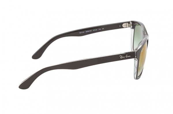   Ray-Ban Highstreet RB4181-6039-W0 Black | Green Gradient Mirror