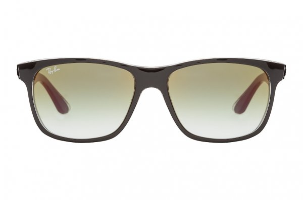   Ray-Ban Highstreet RB4181-6039-W0 Black | Green Gradient Mirror