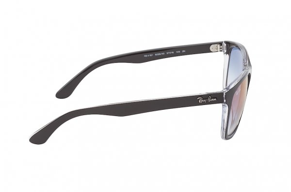   Ray-Ban Highstreet RB4181-6039-X0 Black | Blue Gradient Mirror