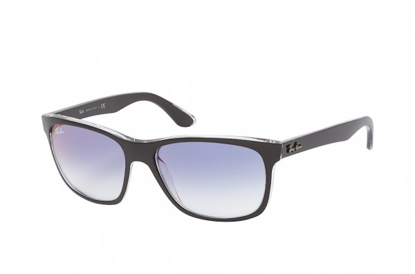   Ray-Ban Highstreet RB4181-6039-X0 Black | Blue Gradient Mirror